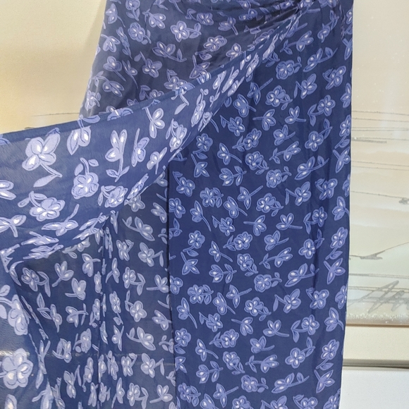 Code One Floral Wrap Skirt Midi Size XL - Picture 9 of 9